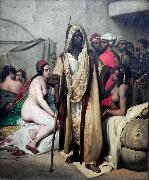 Horace Vernet Slave Market Germany oil painting artist
